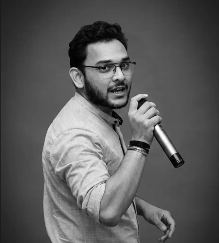 Manas Chaturvedi, founder and quiz master