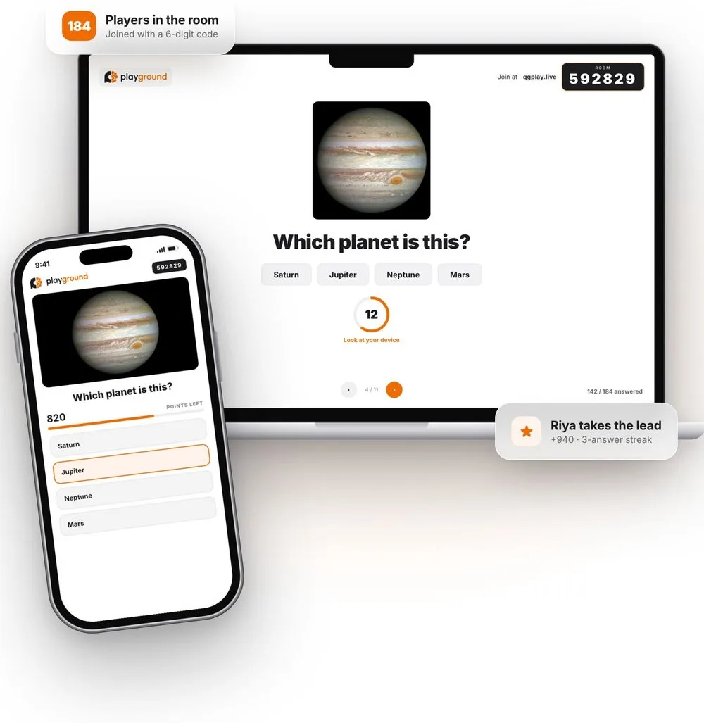 qg playground live quiz 1 qg